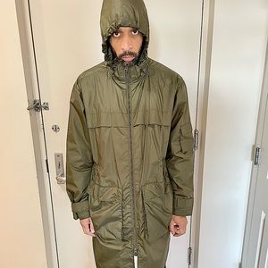 WEEKDAY Nylon Hooded Trench